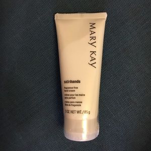 Mary Kay hand cream. Fragrance free.